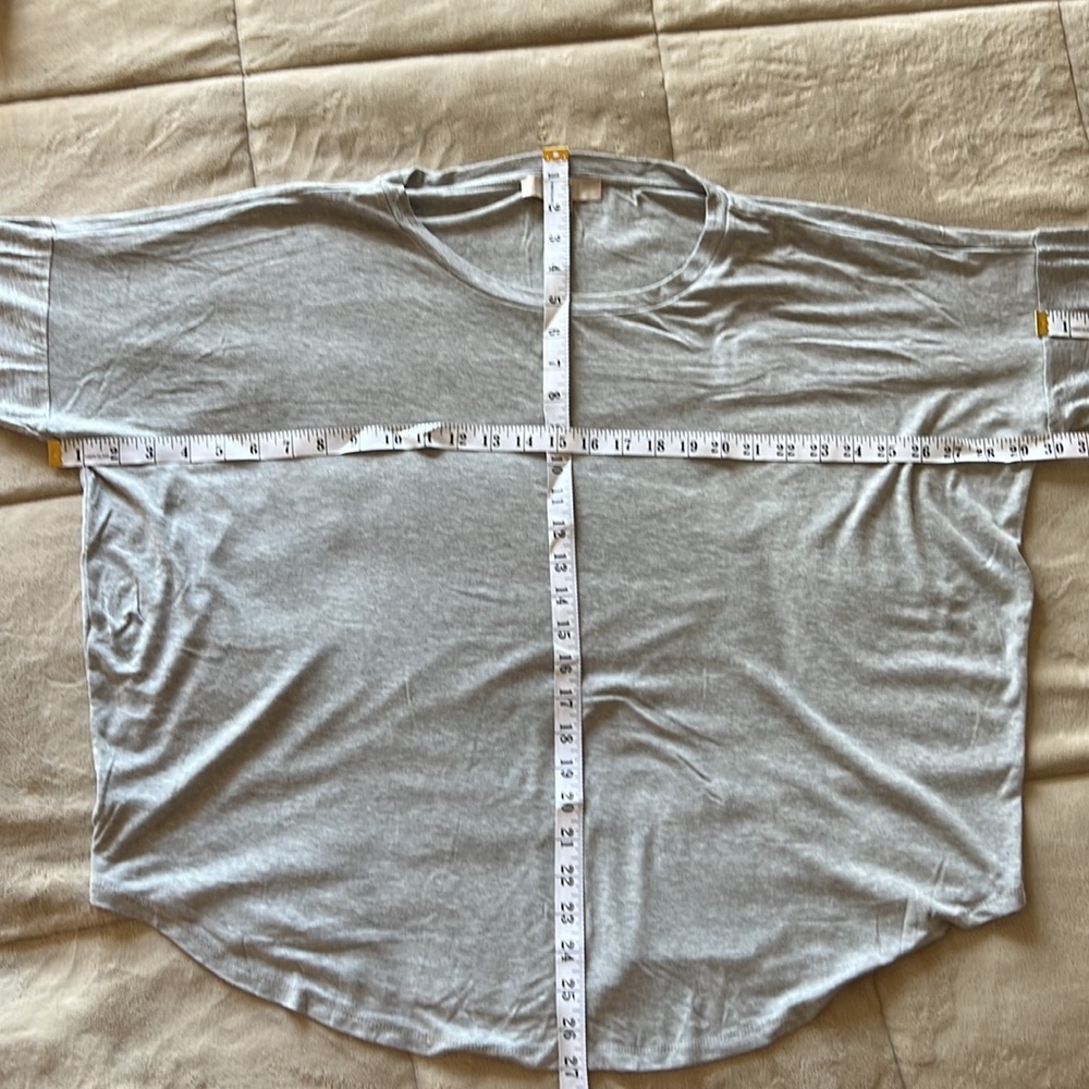 LOFT XL Gray Top - Picture 3 of 6